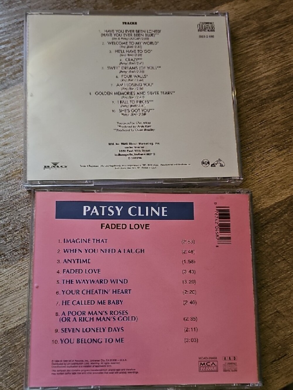 Patsy Cline & Jim Reeves 2-CD Country Music Bundle - Picture 2 of 4